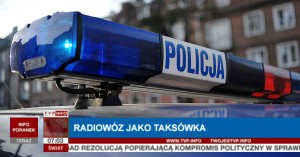 Pijany mężczyzna pomylił radiowóz policyjny z taksówką