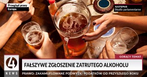 Zgłosił zatrute piwo, okazało się, że po prostu ma słabą głowę