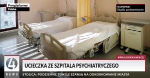 Trwają poszukiwania uciekiniera ze szpitala psychiatrycznego