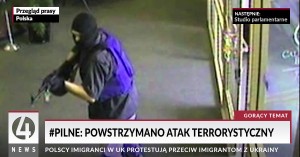 Mężczyzna udaremnił próbę ataku terrorystycznego