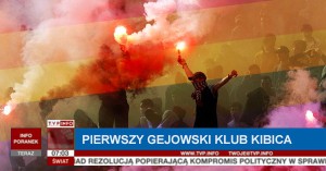 Mężczyzna zakłada pierszy klub chuliganów homoseksualistów
